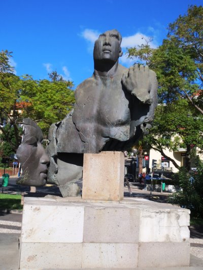 Funchal-Skulptur