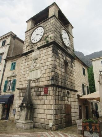 Kotor Uhrturm