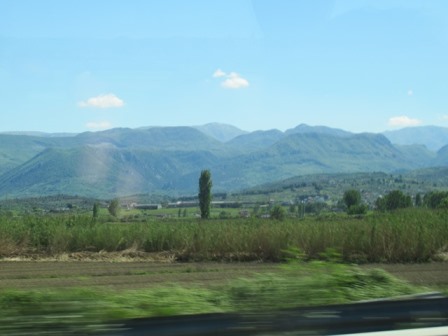 Landschaft Albanien