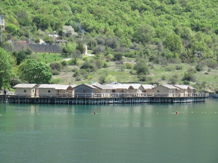 Ohrid-See Pfahlbauten