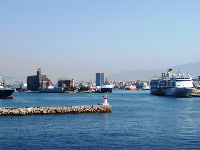 Piraeus-Hafeneinfahrt