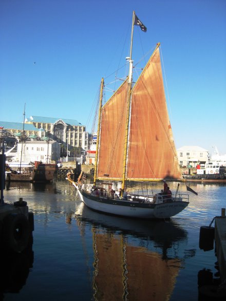 Cape Town Waterfront Segelschiff