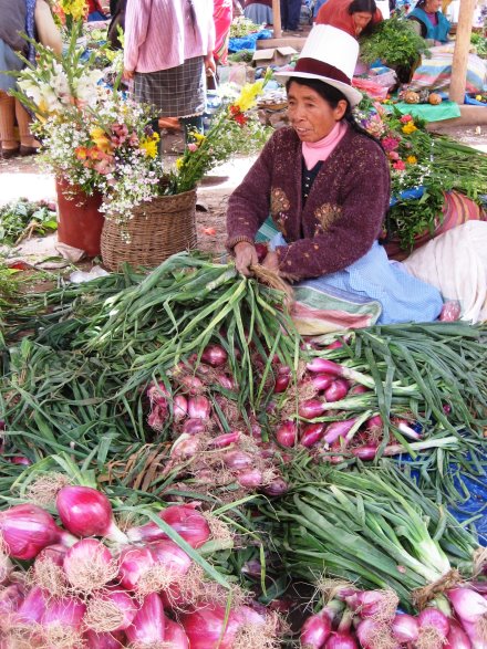Markt in Chinchero-
