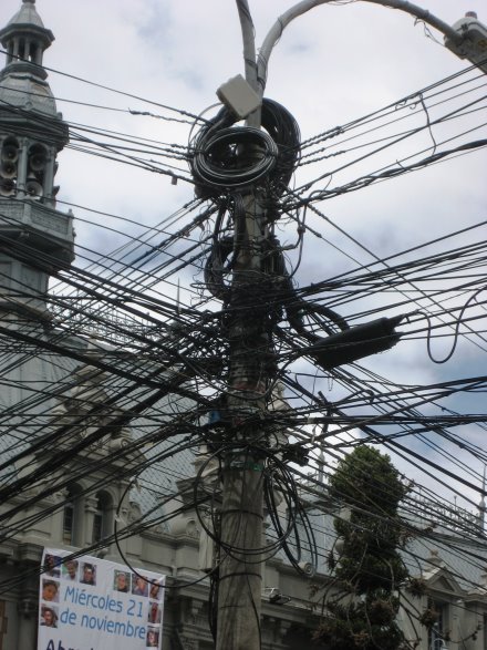 La Paz-Alptraum eines Elektrikers