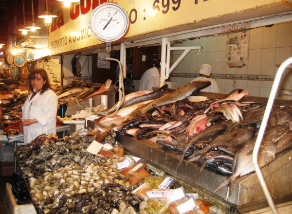 Santiago Fischmarkt