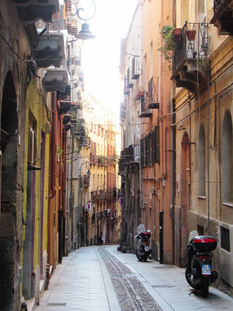 Cagliari-Altstadtgasse