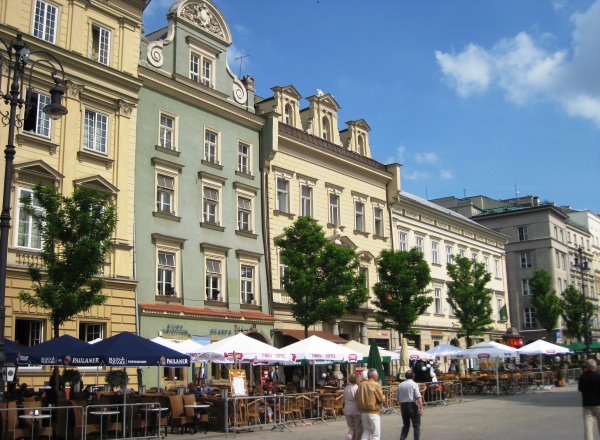 Krakau am Hauptplatz 