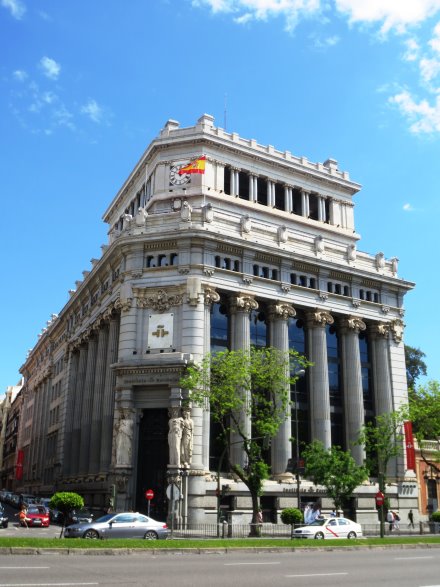 Madrid Calle de Alcala Instituto Cervantes