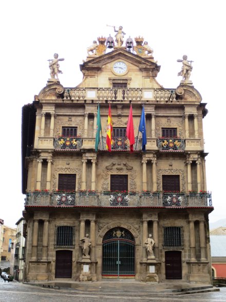 Pamplona altes Rathaus